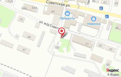Мясной магазин Фермер на Советской улице на карте