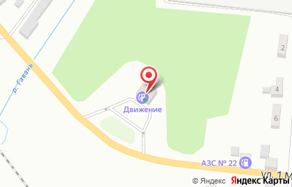 АЗС №22 на улице 1 Мая на карте