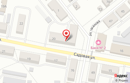 Отделение службы доставки Boxberry на Садовой улице на карте