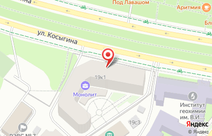 Клубный дом монолит, ТСЖ на карте