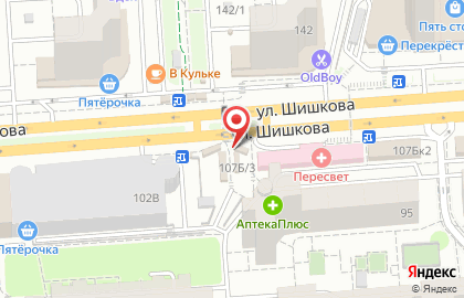 Киоск фастфудной продукции Шашлычный Домик на улице Шишкова на карте