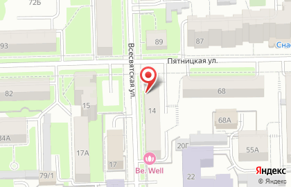 Магазин Tutti Frutti в Кирове на карте