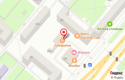 Салон штор на Ленинском проспекте, 88 ст1 на карте