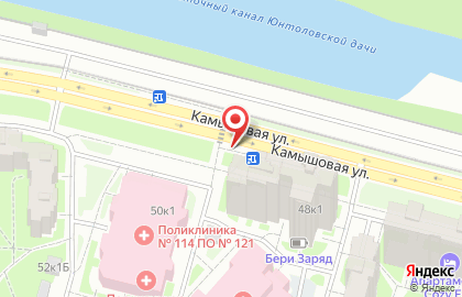Магазин Союзпечать в Приморском районе на карте