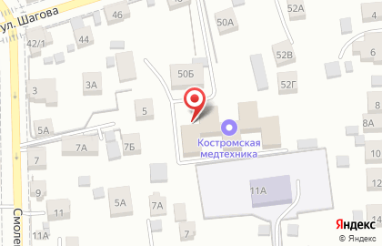 Производственно-торговая компания ИнтерКров в Костроме на карте