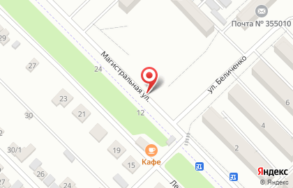 Пивной дворик на Лесной на карте