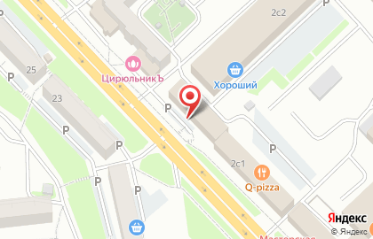 Енисейский объединенный банк на Высотной улице, 2 стр 1 на карте