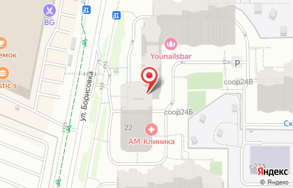 Салон красоты PIPL на улице Борисовка на карте