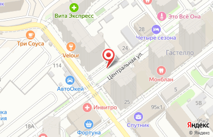 Кулинария Добростолье в Октябрьском районе на карте