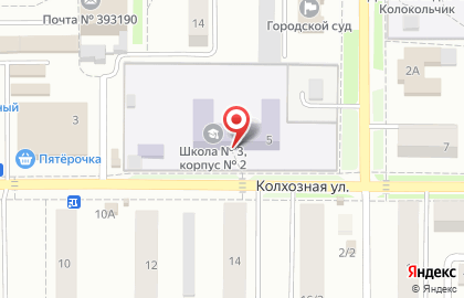 Центральная городская библиотека им. В.В. Маяковского в Котовске на карте