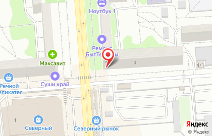 Агентство недвижимости Северное в Коминтерновском районе на карте