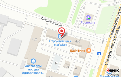 Магазин строительных материалов Стройдодыр на карте