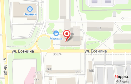 Магазин мебели Мега мебель в Новомосковске на карте