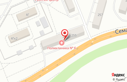 Больница Красноярская межрайонная больница №3 на карте
