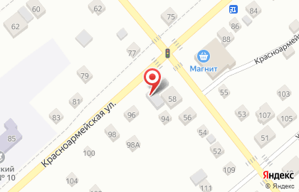 Сокол на Красноармейской улице на карте