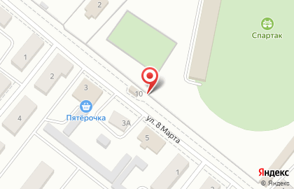 Продуктовый магазин Ямал на улице 8 Марта на карте