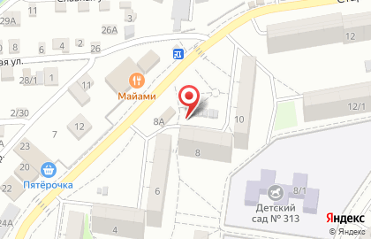 Киоск по ремонту одежды и обуви на Стартовой улице на карте