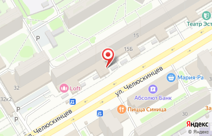 Салон связи Связной на Площади Гарина-Михайловского на карте