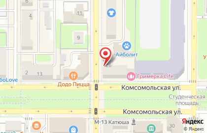 Салон свадебных и вечерних нарядов Красотка на карте