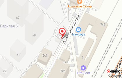 Кафе-бистро в Москве на карте