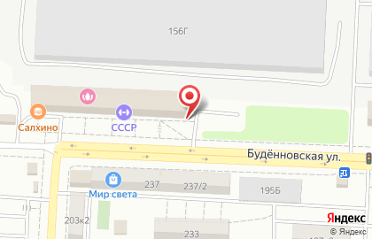 Магазин крепежа и резинотехнических изделий на Буденновской улице на карте