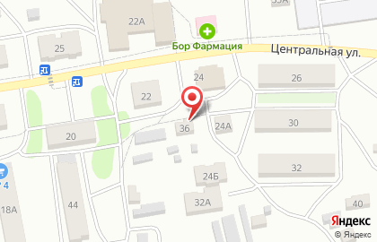 Мини-маркет Весна на Центральной улице на карте