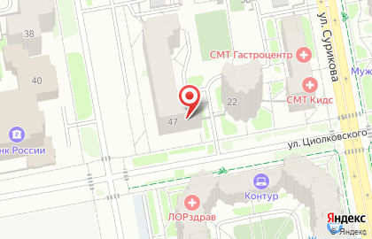 Банкомат Челиндбанк в Чкаловском районе на карте