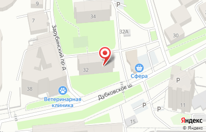 Спектр на Дубковском шоссе на карте