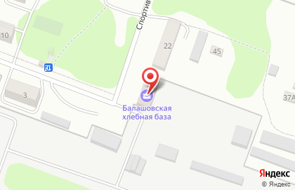 Балашовская хлебная база на карте