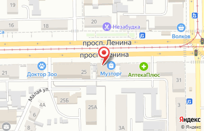 Магазин материалов для салонов красоты Бьюти Маркет на проспекте Ленина на карте