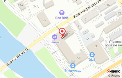 Магазин бытовой техники и электроники Эльдорадо в Перми на карте