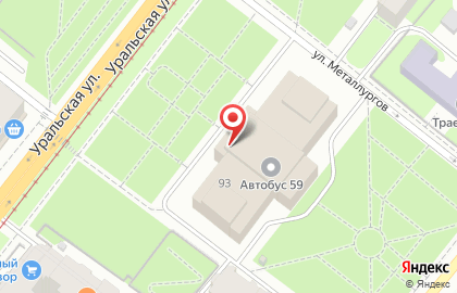 Клининговая компания Калинин Клининг на Уральской улице на карте