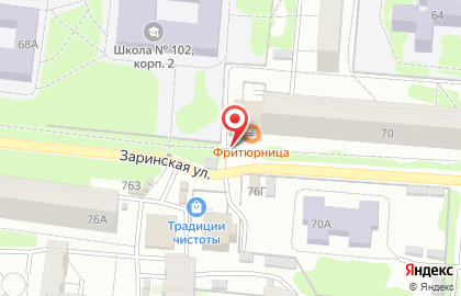 Сеть питьевых акваматов Живушка в Индустриальном районе на карте