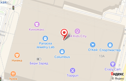 Кинокафе на карте