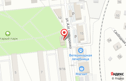 Продуктовый магазин в Москве на карте
