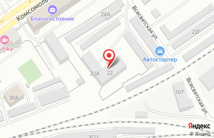 Миллион друзей на Комсомольской на карте