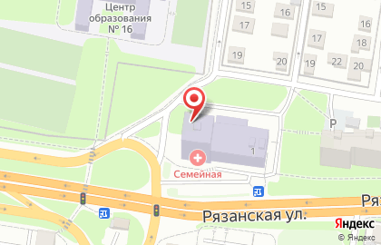 Метро на Рязанской улице на карте