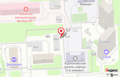 Федеральное медико-биологическое агентство России Межрегиональное управление №1 на карте