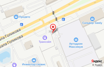 Торговая компания на проспекте Машиностроителей на карте