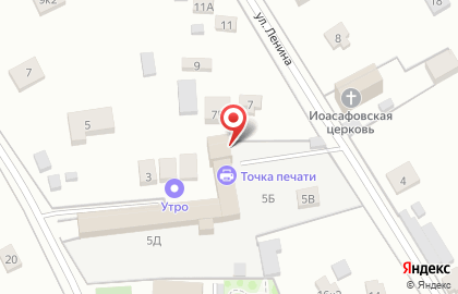 Типография Точка печати на севере города СПб на карте