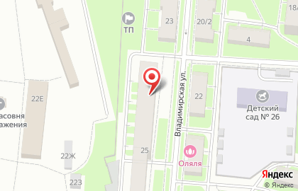 Мастерская Орбита в Центральном районе на карте