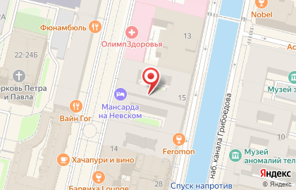 Прайм тур на карте