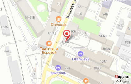 Отель 365 СПб на карте