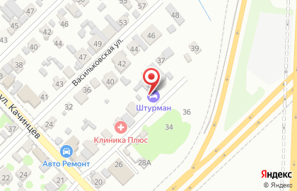 Мини-отель Клуб Штурман в Дзержинском районе на карте