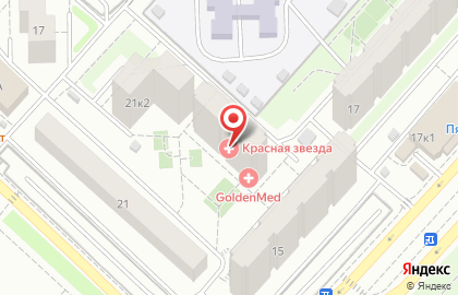 Медицинская клиника GoldenMed в Люберцах на карте