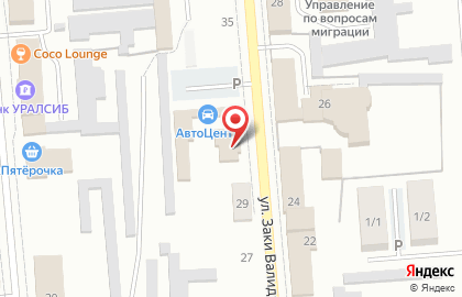 Банк ВТБ в Уфе на карте