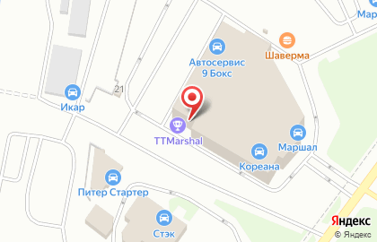 Производственная компания Буборг на проспекте Маршала Жукова на карте
