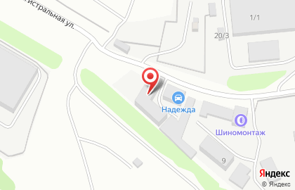 Пансионат для пристарелых Сириус на карте