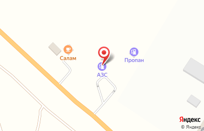 АЗС в Астрахани на карте