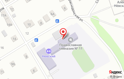 Православная гимназия во имя святого благоверного князя Александра Невского №11 в Нижнем Тагиле на карте